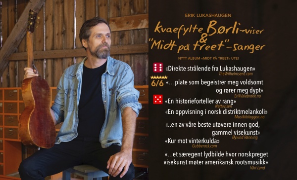 Billett: Erik Lukashaugen, Børli-viser